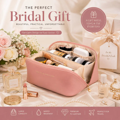 Luxury Travel Makeup Bag